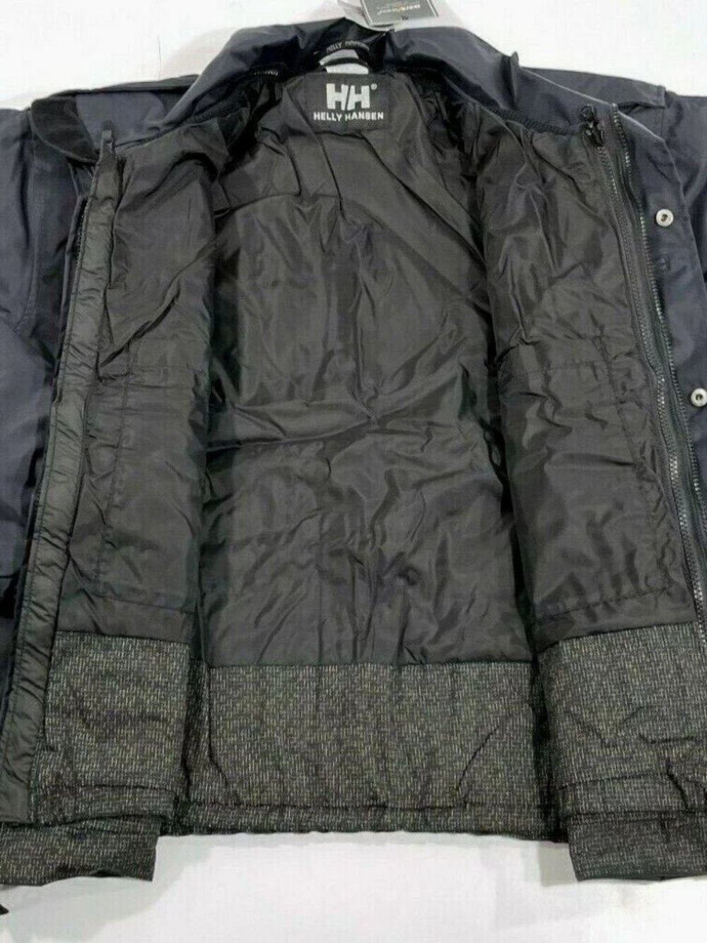 HELLY HANSEN POLICE DUTY WORK WEAR JACKET W/ LINER WATERPROOF SMALL/SHORT NAVY